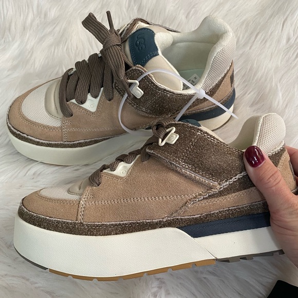 UGG Goldencrush Platform Sneaker Shoes | Size 8 - Picture 8 of 15